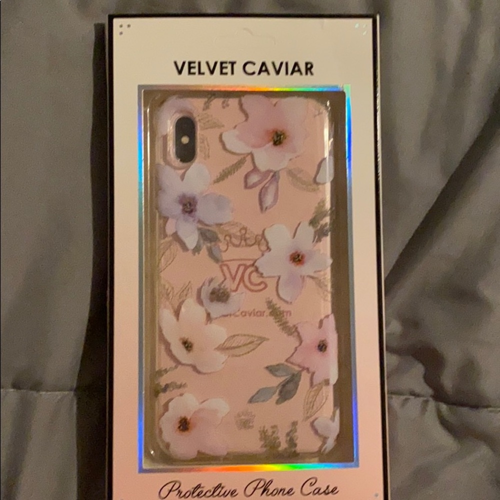 iPhone XS Max velvet Caviar case